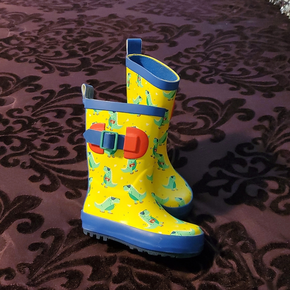 Dinosaur Rainboots